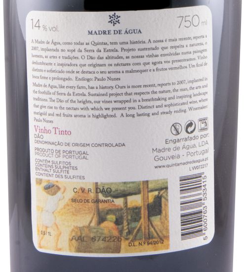 2017 Madre de Água Vinhas Velhas red
