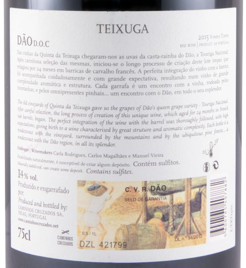 2015 Teixuga red