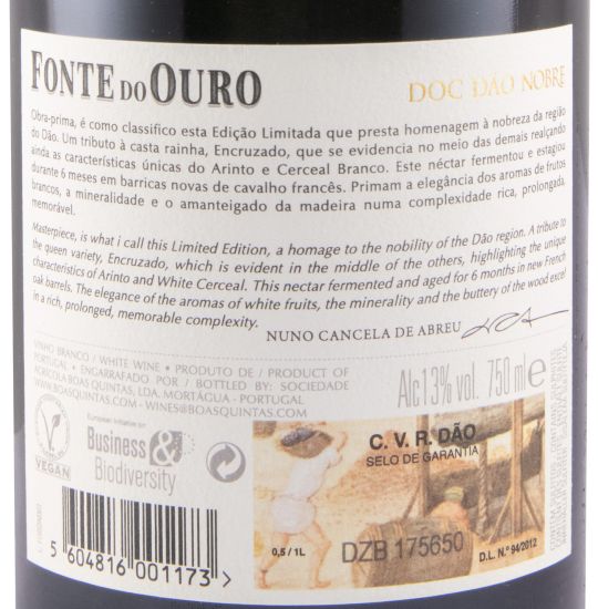 2018 Quinta Fonte do Ouro Nobre white