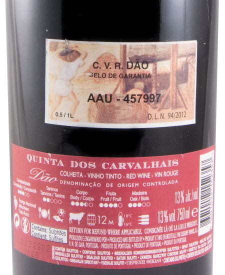 2020 Quinta dos Carvalhais Colheita tinto