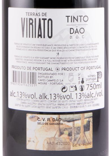 Terras de Viriato tinto