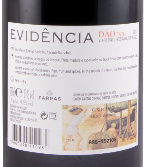 2021 Evidência tinto