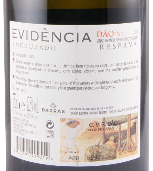 2021 Evidência Encruzado Reserva branco