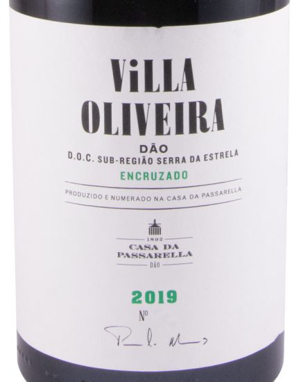 2019 Casa da Passarella Villa Oliveira Encruzado branco