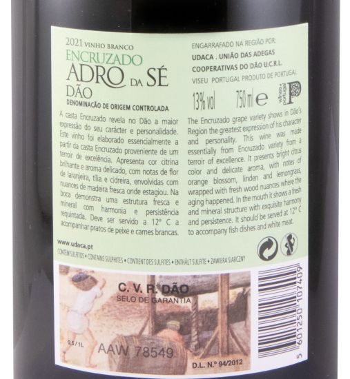 2021 Adro da Sé Encruzado white