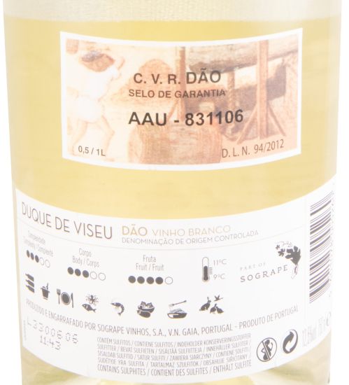 2022 Quinta dos Carvalhais Duque de Viseu white