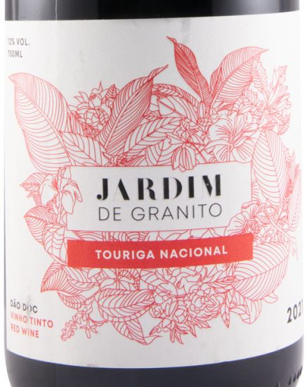 2021 Jardim de Granito Touriga Nacional tinto (rótulo danificado)
