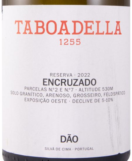 2022 Taboadella Encruzado Reserva white