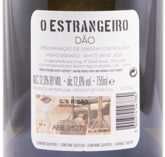 2021 Rocim O Estrangeiro branco