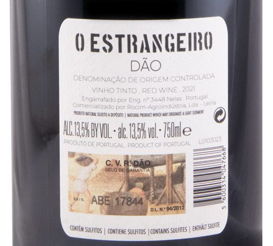 2021 Rocim O Estrangeiro tinto