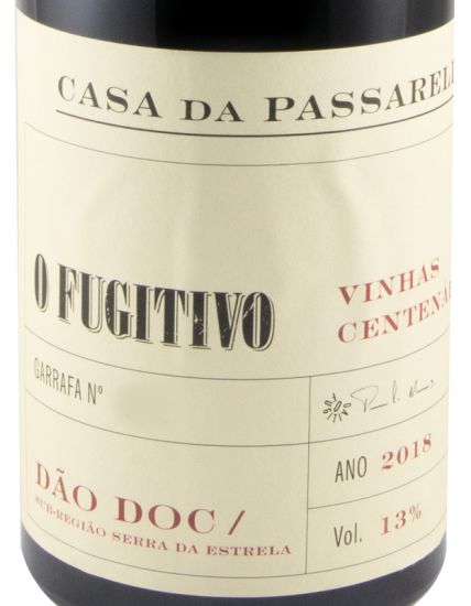 2018 Casa da Passarella O Fugitivo Vinha Centenária tinto