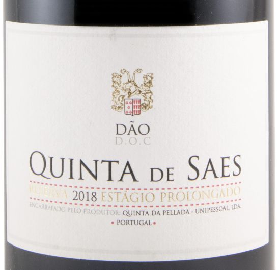 2018 Quinta de Saes Estágio Prolongado Reserva red
