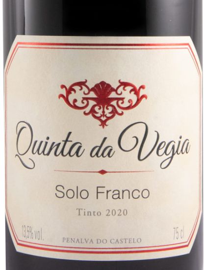 2020 Quinta da Vegia Solo Franco tinto