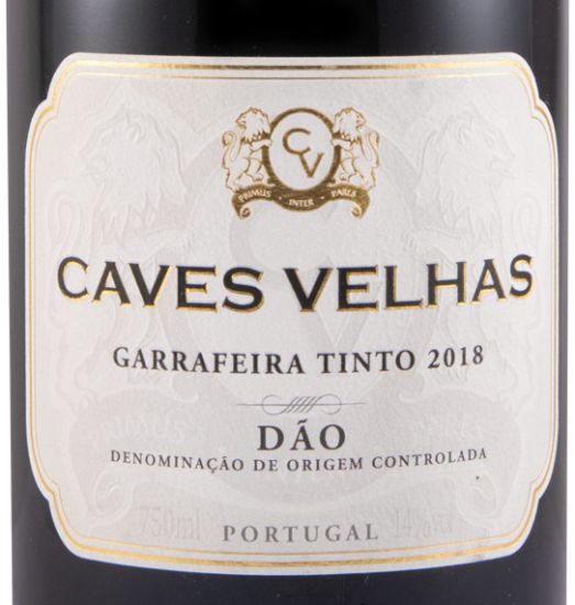 2018 Caves Velhas Garrafeira Dão red