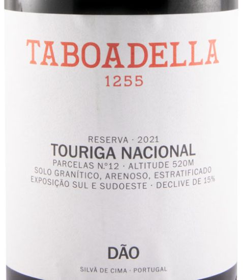 2021 Taboadella Touriga Nacional Reserva tinto