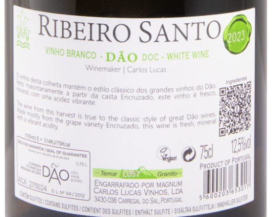 2023 Ribeiro Santo white