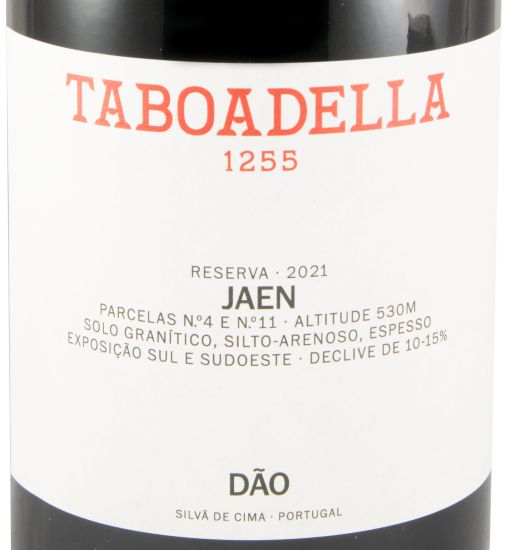 2021 Taboadella Jaen Reserva tinto 1,5L