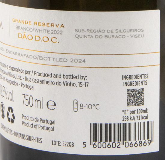 2022 Terra Chama Encruzado Grande Reserva branco