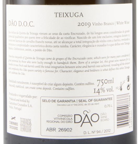 2019 Teixuga white