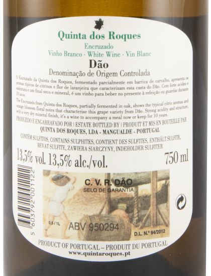 2023 Quinta dos Roques Encruzado branco