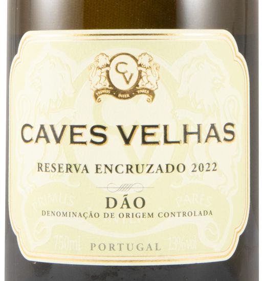 2022 Caves Velhas Encruzado Reserva white (damaged label)