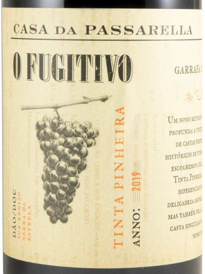2019 Casa da Passarella O Fugitivo Tinta Pinheira tinto