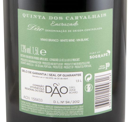 2023 Quinta dos Carvalhais Encruzado branco 1,5L