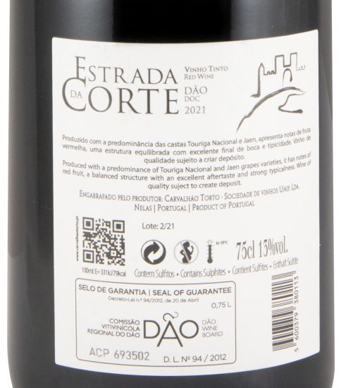 2021 Estrada da Corte red