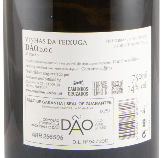 Vinhas da Teixuga 2ª Edição white