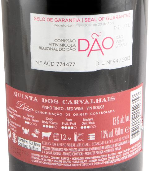 2022 Quinta dos Carvalhais tinto