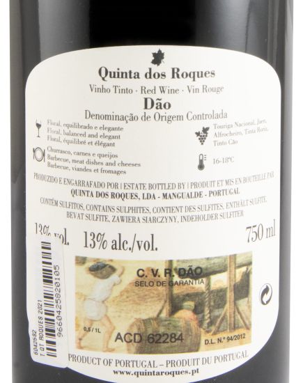 2021 Quinta dos Roques tinto