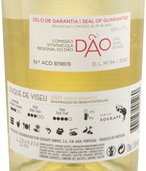2023 Quinta dos Carvalhais Duque de Viseu white