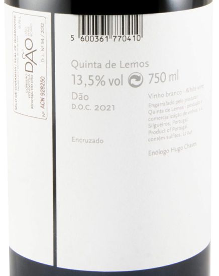 2021 Quinta de Lemos Dona Paulette white