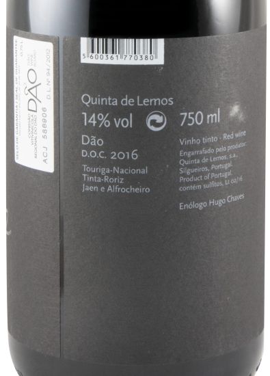 2016 Quinta de Lemos Dona Santana red