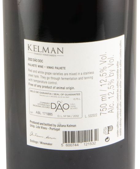 2022 Palhete Kelman