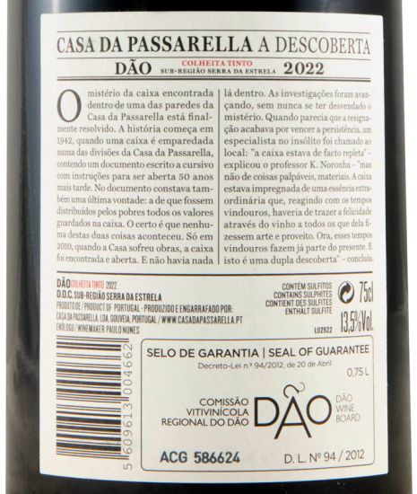 2022 Casa da Passarella A Descoberta red