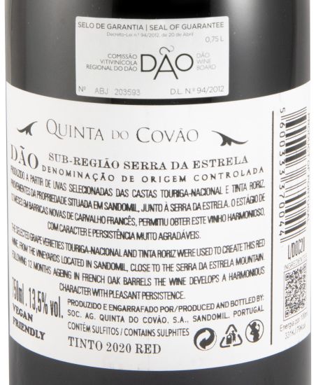 2020 Quinta do Covão red