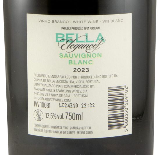 2023 Bella Élégance Sauvignon Blanc branco