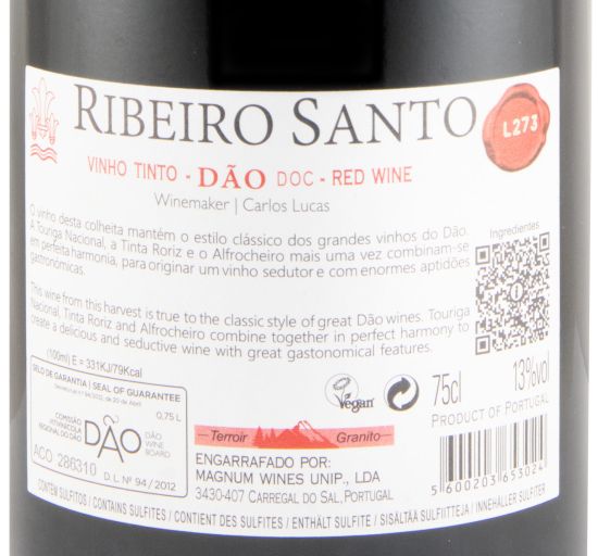 2023 Ribeiro Santo red