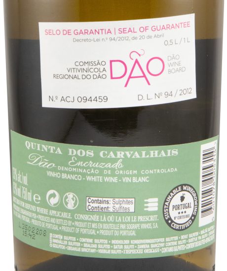 2023 Quinta dos Carvalhais Encruzado white