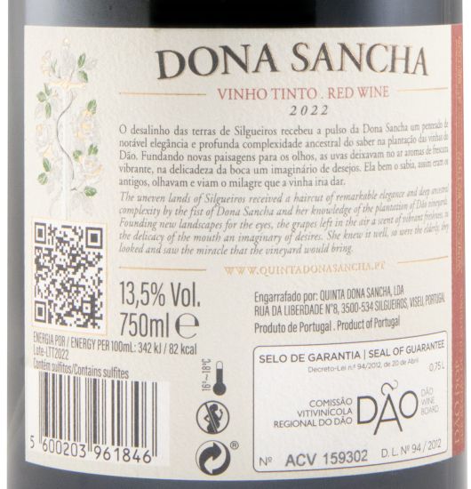 2022 Dona Sancha red
