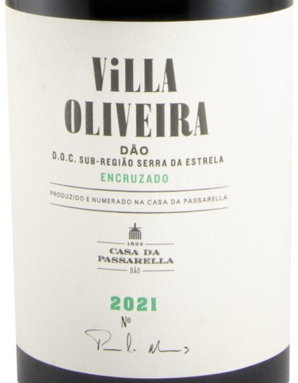 2021 Casa da Passarella Villa Oliveira Encruzado branco