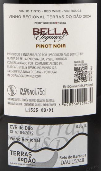 2024 Bella Élégance Pinot Noir tinto