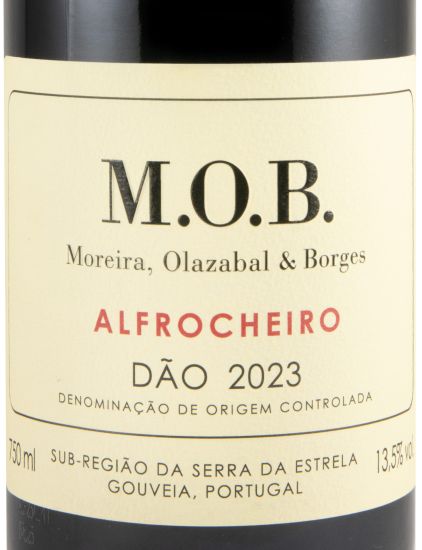 2023 Moreira, Olazabal & Borges MOB Alfrocheiro tinto