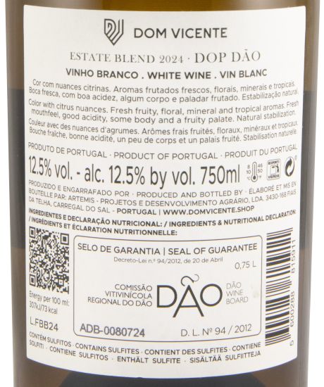 2024 Dom Vicente Field Blend branco