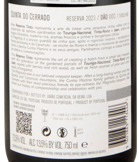 2023 Quinta do Cerrado Reserva tinto
