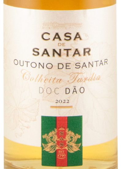 2022 Casa de Santar Outono de Santar Colheita Tardia branco 37,5cl