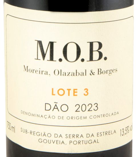 2023 Moreira, Olazabal & Borges MOB Lote 3 tinto