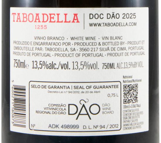 2025 Taboadella white