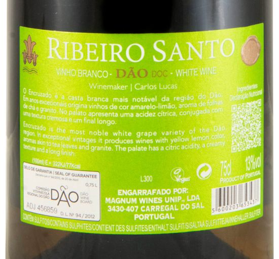 2025 Ribeiro Santo Encruzado branco